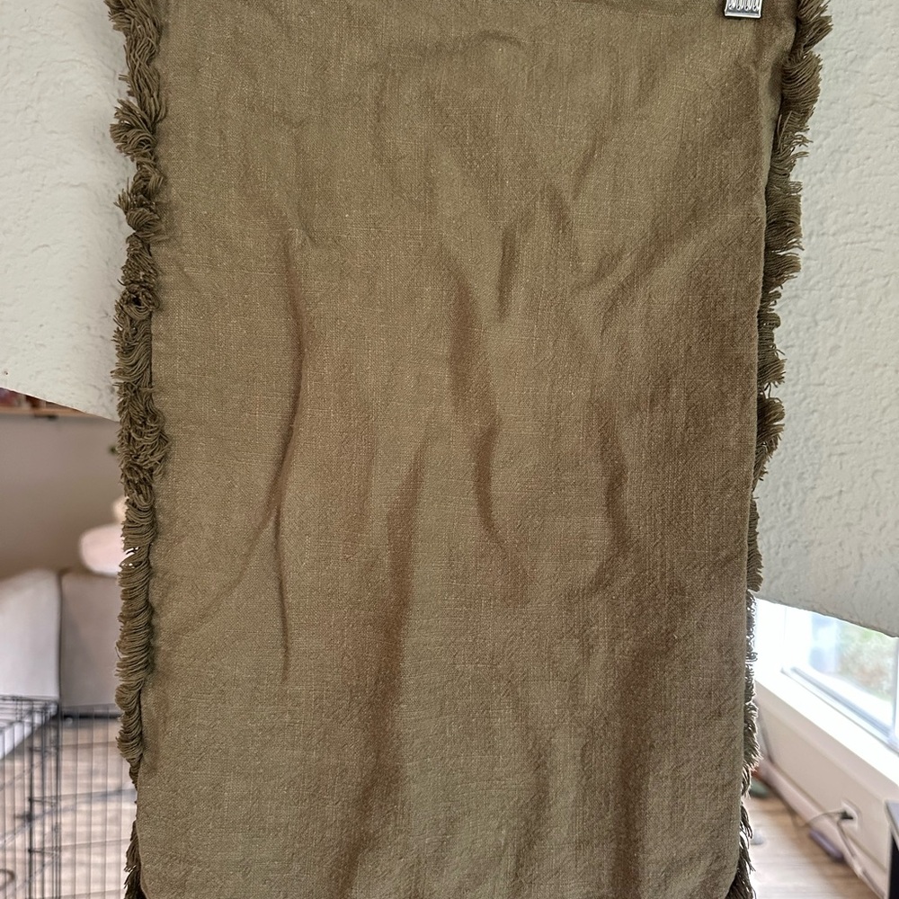 17x10 forest green pillow sham
